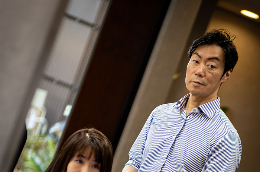 カウンセリングの様子